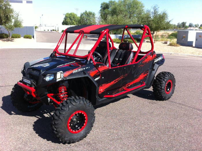 polaris rzr cage