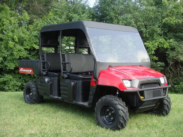 08-09 Polaris Ranger Crew 3-in-1 Windshield Roof Rear Window GCL UTV