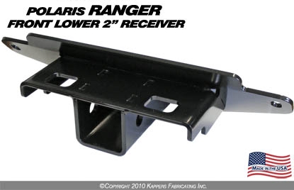 2009-12 Polaris Ranger Lower 2 Inch Receiver