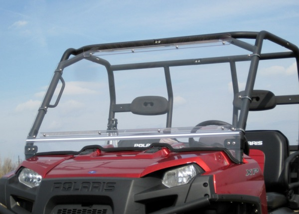 2009 2010 Polaris Ranger 4x4 XP HD Folding Lexan Windshield