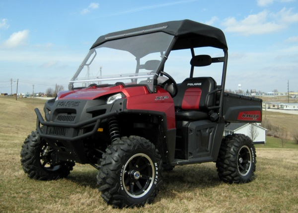 2009 2010 Polaris Ranger 4x4 XP HD Lexan Windshield Top Combo