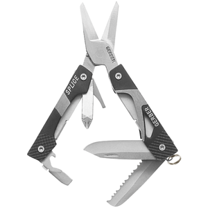 Gerber Splice Mini Scissor Keychain Tool - Black