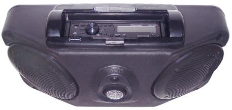 Complete Audio Console With Integrated Map Light Complete Audio Console With Integrated Map Light