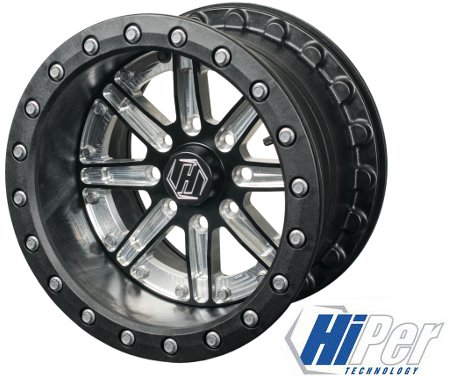 12x7 Hiper Racing Sidewinder Carbon Fiber Beadlock Wheel