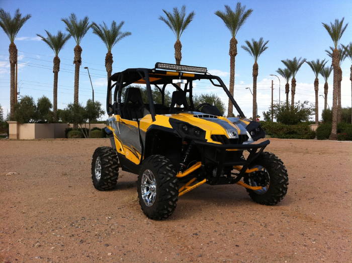 Can-Am Commander Chromolly +4 Long Travel Suspension System