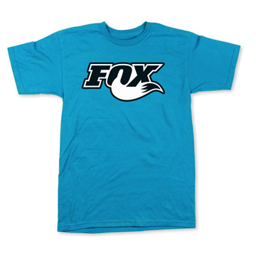 FOX Racing Mens Boldy Turquoise T-Shirt