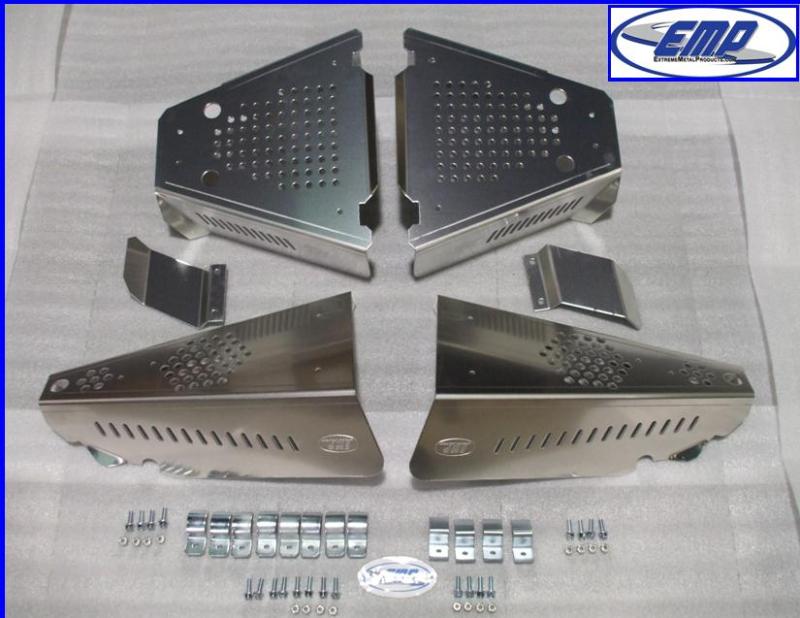2010 Polaris Ranger Aluminum CV Boot Guards Set (4) EMP XP 10544