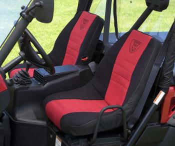  Yamaha Rhino Deluxe Seat Cover Set (Red/Black)