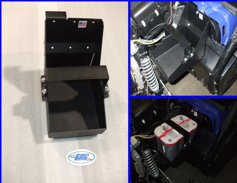 Yamaha Rhino 700 EFI Under Hood Auxiliary Battery Tray EMP 10538