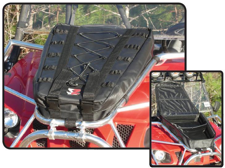 Yamaha Rhino Flight Pack Hood Rack Storage Bag Seizmik 05001