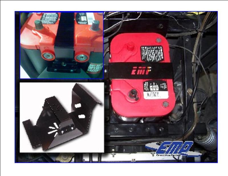 Yamaha Rhino Under Hood Auxiliary Battery Tray EMP 9700