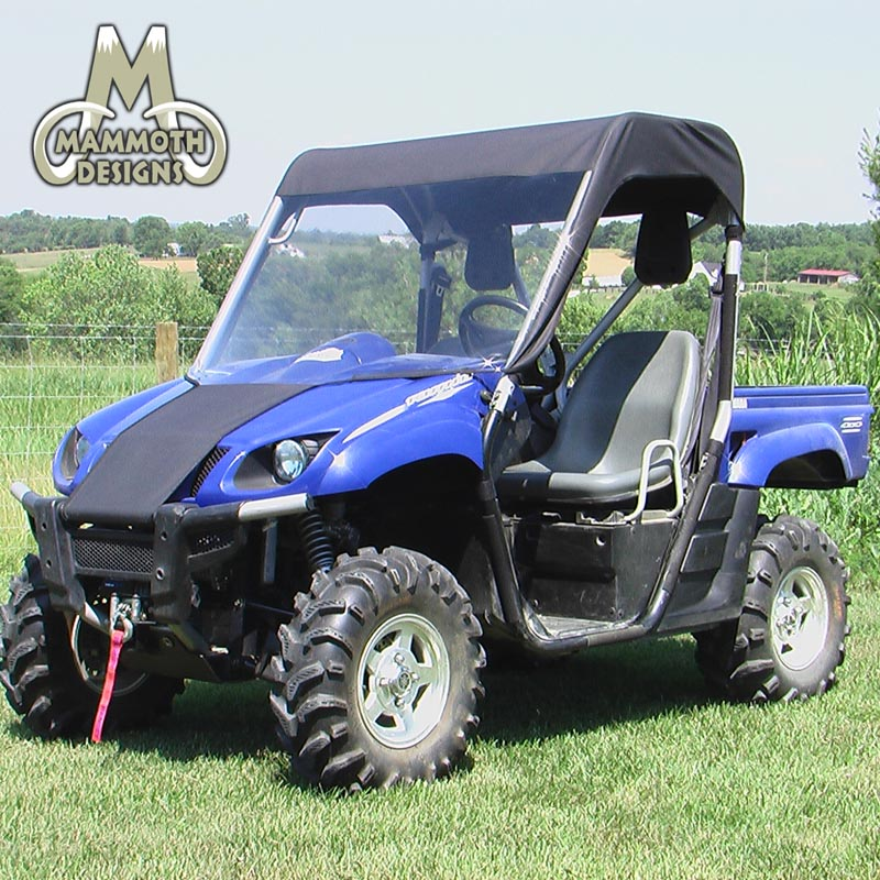  Yamaha Rhino Vinyl Windshield & Top Cap Combo 700 660 450 4x4
